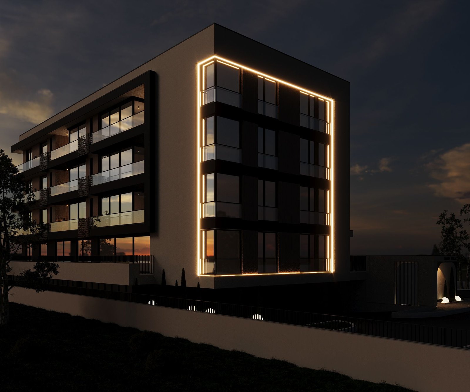 Malta Sokak eksterijer - kvalitetni materijali i savremena gradnja